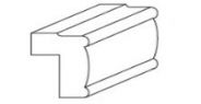 PG-TLRM8 Light Rail Molding 2" x 1 1/2"