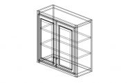 NW-W3030 Classic Wheat Wall Cabinet 30"W  x 30"H  x 12"D